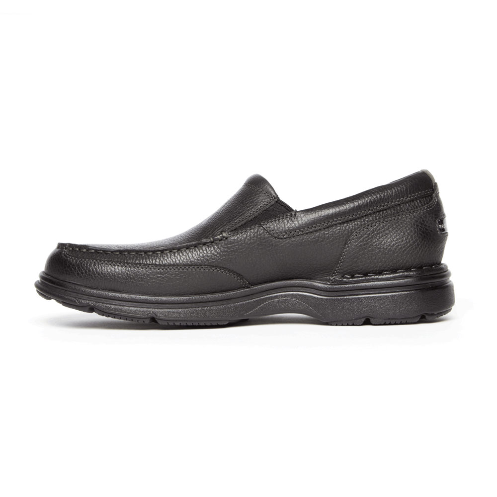 Slip-Ons Rockport Hombre Mexico - Prowalker Eureka Plus Negros - ADTOV4683